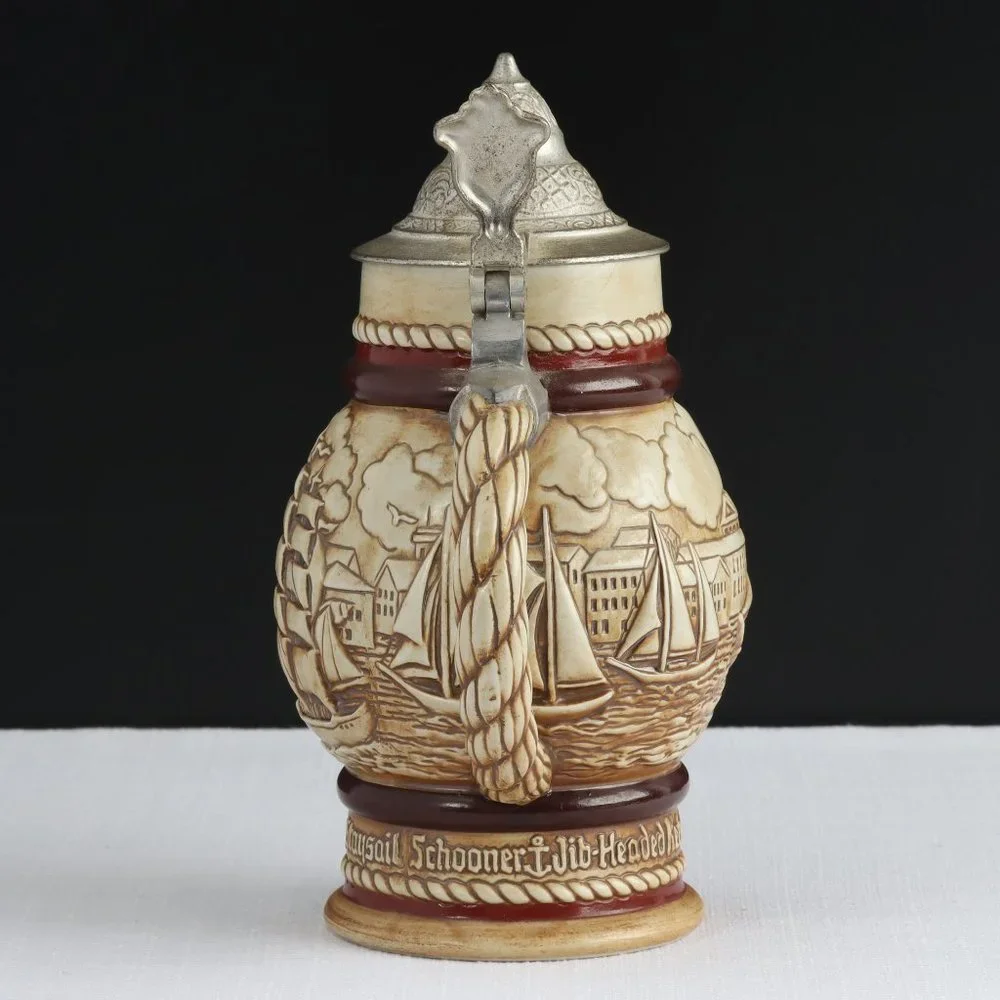 Vintage 1977 Avon Nautical Beer Stein